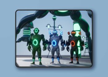 Scifi Robot + Attachments & Props (4.24 – 4.27 and 5.0 – 5.5)