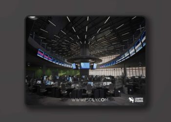 The Newsroom Environment (Newsroom Newsroom Office News Paper Interior 3D) [5.0 – 5.7]