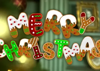 Videohive Christmas Gingerbread Letters Pack 61226819