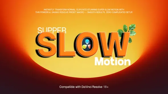 Videohive - Supper SlowMo - 60959193 1 Videohive Supper SlowMo 60959193