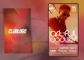 Videohive Vertical Animated Nightclub Flyer Template 61052208