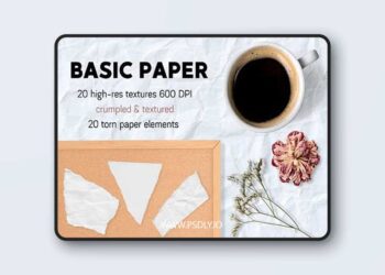 40 Basic Paper Textures