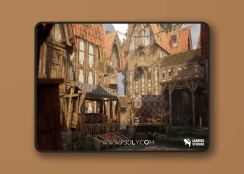 Medieval Market Environment (Medieval Market Environment Medieval Market 3D) (5.0 – 5.7)