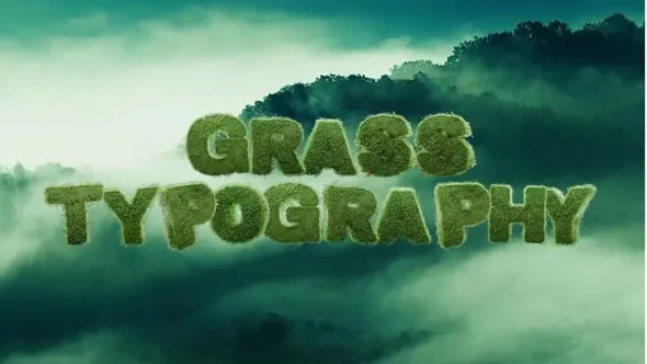 Videohive - Grass Typography - 61485710 1 Videohive Grass Typography 61485710