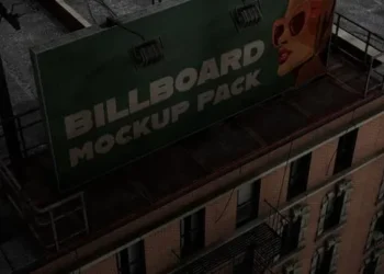 Videohive New York Rooftop Billboard Mockup Pack 61466920