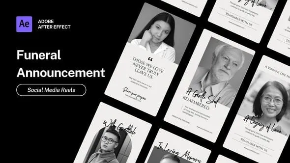 Videohive - Reels - Funeral Announcement - 61254303 1 Videohive Reels Funeral Announcement 61254303