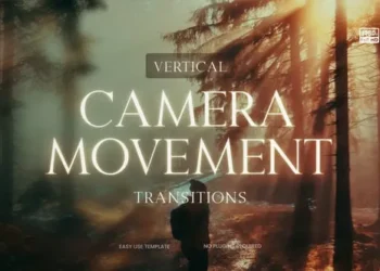 Videohive Vertical Camera Movement Transitions 61685909