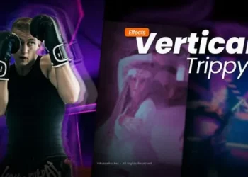 Videohive Vertical Trippy Effects 61571901