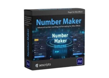 Aescripts Number Maker v1.3.0