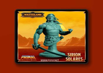 Aristocrat – Sirion Solares Bust – 3D Print Model