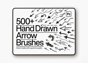 Arrow Brushes for Photoshop