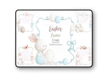 Easter Frame Clipart