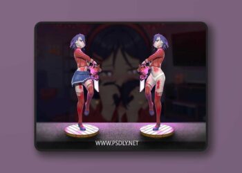 Lori3Desher – Crazy Mita Miside – 3D Print Model STL