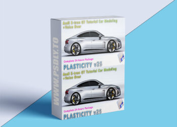 Patreon - Audi E-Tron GT Tutorial Car Modeling: The Complete 24 hours Package