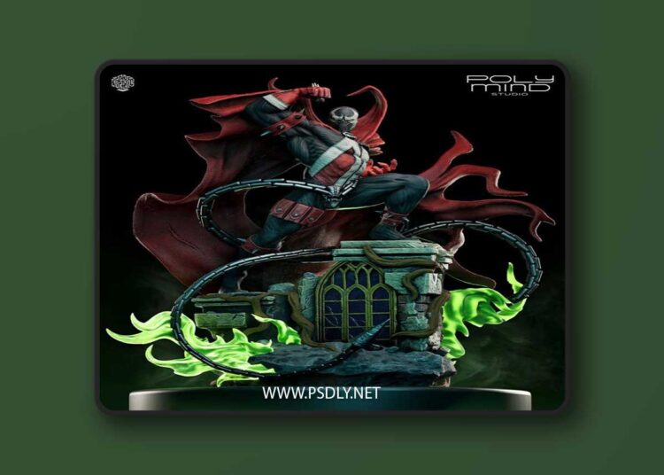 PolyMind Studio – Spawn – 3D Print Model STL 1 PolyMind Studio – Spawn – 3D Print Model STL