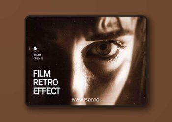 Retro Film Cinematic Photo Effects Collection