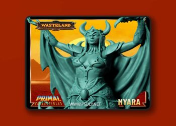 Sorcerer Queen – Nyara – 3D Print Model