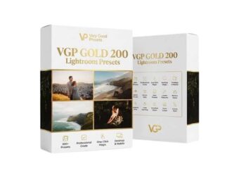 Very Good Presets VGP GOLD 200 Lightroom Presets