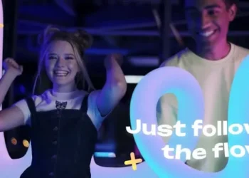 Videohive Abstract Line Title Overlay 62067652