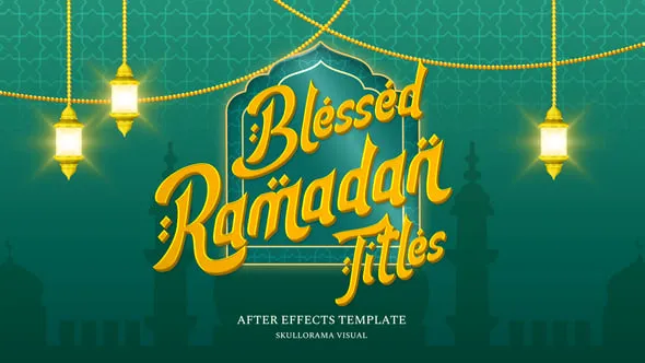 Videohive - Blassed Ramadan Titles - 61890760 1 Videohive Blassed Ramadan Titles 61890760