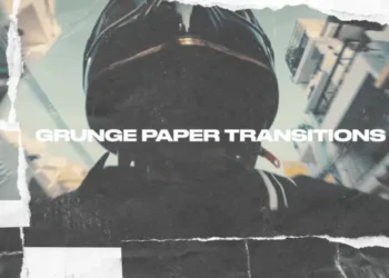 Videohive Grunge Paper Transitions 62021833