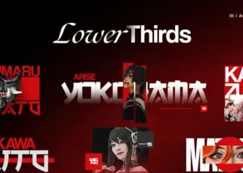 Videohive Lower Thirds Anime Style 62086443