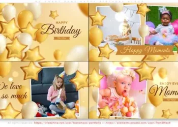 Videohive My Sweet Baby Happy Birthday Album 37736515