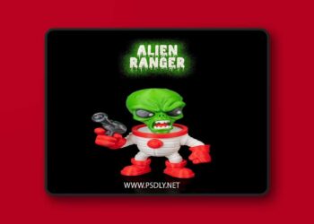 Alien Ranger – 3D Print Model