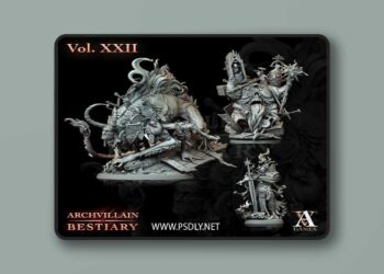 Archvillain Games – Archvillain Bestiary Vol. XXII – 3D Print Model