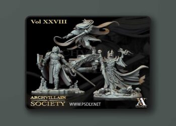 Archvillain Games – Archvillain Society Vol XXVIII – 3D Print Model