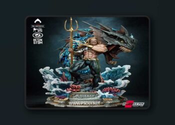 B3DSERK – Aquaman Sculpture – 3D Print Model STL