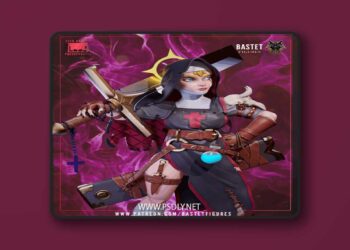 Bastet Figures – Assassin Nun – 3D Print Model