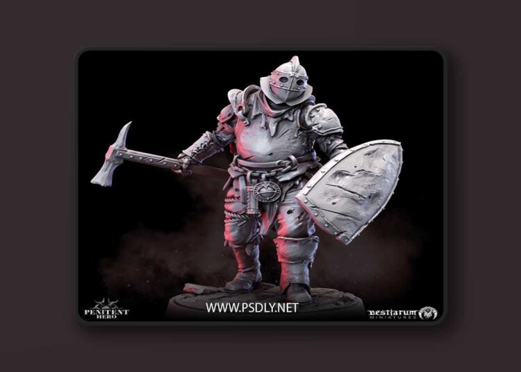 Bestiarum Miniatures – Otto Long Arm – 3D Print Model 1 Bestiarum Miniatures – Otto Long Arm – 3D Print Model