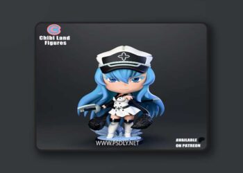 Chibi Land Figures – Esdeath – Chibi Figure – Akame ga Kill – 3D Print Model STL
