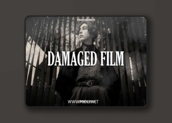 Damaged Film Photo Effect for Photoshop