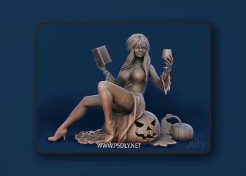 Elvira 3D print Model