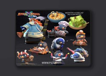 Epics N Stuffs – Month 41 Releases – 3D Print Model