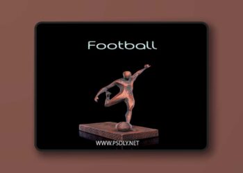 Football – 3D Print Model