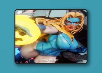 Gatsu Studios – Dispatch – Blonde Blazer and Mechaman – 3D Print Model