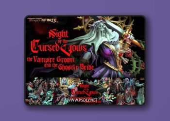 Heroes Infinite – Night of the Cursed Vows – The Vampire Groom and the Ghostly Bride – 3D Print Model