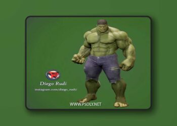 Hulk Stl 3D print Model