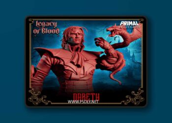 Human – Dareth – 3D Print Model