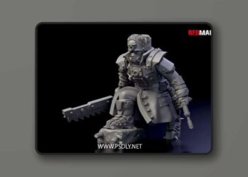 Ice Warriors – Lieutenant of the Imperial Force 3D print model