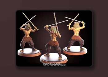 Inosuke Hashibira – Kimetsu no Yaiba 3D print Model