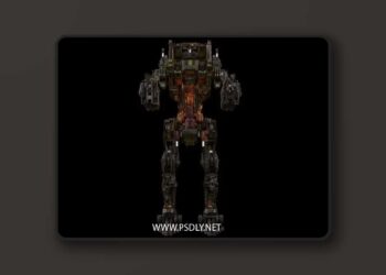 Juggernaut Mech 3D Model