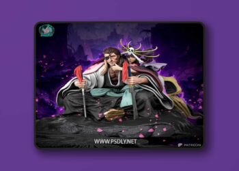 Kaidan – Kyoraku Shunsui Bankai – 3D Print Model STL