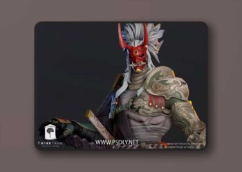 Konton Samurai 3D Model