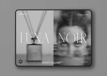 LUNA NOIR Ethereal BW Photo Effects for Photoshop