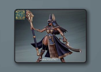 Labyrinth Models – Kingdom of Kemet Collection Vol. 2 – 3D Print Model