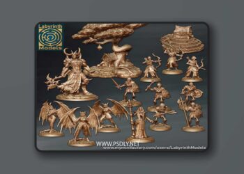 Labyrinth Models – Welcome Pack – 3D Print Model